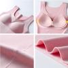 ANRIO Sleeveless Thermals for Women Cold Weather Plus Size Thermal Shirts Warm Fleece Tank Top Camisole Underwear (Color : Pink, Size : XXL/XX-Large) view 4