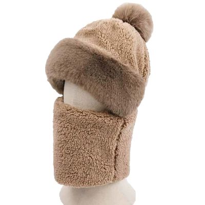 Women's Cycling Windproof Scarf Hat (US, Alpha, One Size, Dark Brown)