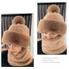 Women's Cycling Windproof Scarf Hat (US, Alpha, One Size, Dark Brown) view 2