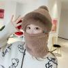 Women's Cycling Windproof Scarf Hat (US, Alpha, One Size, Dark Brown) view 3