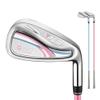 Golf Club Iron Women #7 Golf Irons with Steel or Carbon Shaft Female Golf Clubs (Pink Carbon Rod) view 2