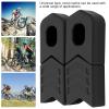 Bicycle Crank Protector, 4pcs Universal Bike Crank Protector Crankset Silicone Bicycle Crank Arm Boot Gear Covers Bike Cranksets Crank Boot Protectors Crank Protector Mountain Bike Crank Covers(Black) view 3