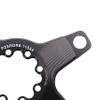 DJC Stone AXS Chainring Adapter Converter Spider 110BCD for Sram 8-Bolt Mounting Crank 4 Arms Red axs view 3