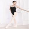Dance Elite Camisole Leotard For Women - Kailey - Womens Dance Leotard With High Leg And V-Neck (Black/White, LA) view 4