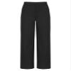 Hularka Kids Boys Gentleman Suit Pants Elastic Waistband Belt Loop Pants for Wedding Birthday Party Black 5 Years view 1