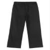 Hularka Kids Boys Gentleman Suit Pants Elastic Waistband Belt Loop Pants for Wedding Birthday Party Black 5 Years view 3
