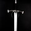 KAFENDA Acrylic Sword Wall Mount Plaque Medieval Knights Sword Plaque Shield Wall Hanger Disaply Holder view 4