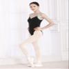 Dance Elite Camisole Leotard For Women - Kailey - Womens Dance Leotard With High Leg And V-Neck (Black/Green, XSA) view 4