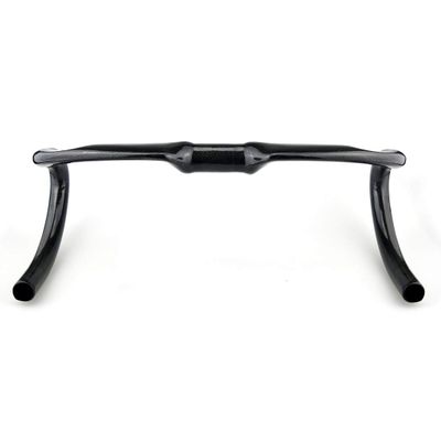3K Full Carbon Fiber Road Bike Handlebar Cycling Racing Aero Bar Drop Bar 31.8mm (Matt 3K, 400mm)