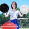 Blaward Cheerleading Pom Poms for Girls with Baton Handle, Upgrade Fluffy Cheerleader Pom Poms for Kids Adults Sport Dance Cheer Pompoms for School Game Team Spirit Cheering - 2 Pack view 4
