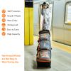 XCMAN Roller Padded Snowboard Bag With Wheels,Adjustable Length 63-75Inch for Air Travel Loarding Capacity 100L view 2