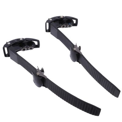 Homoyoyo Skate Strap Replacement Buckle 2pcs Roller Skates Accessory Adjustable Length Easy to Install