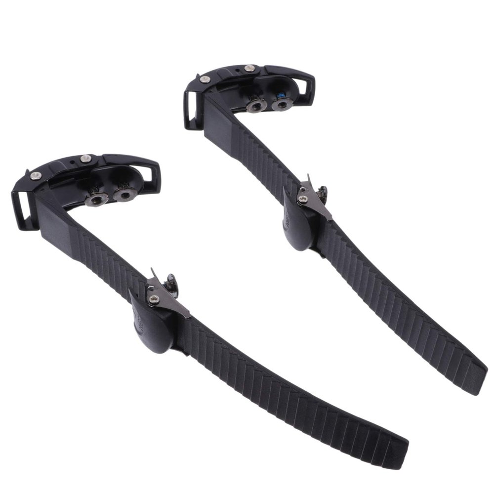 Homoyoyo Skate Strap Replacement Buckle 2pcs Roller Skates Accessory Adjustable Length Easy to Install