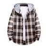 Striped Shirt for Men Vintage Button Up Long Sleeve Casual Dress Shirts Regular Fit Big and Tall Retro Cotton T-Shirts view 1