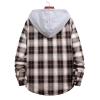 Striped Shirt for Men Vintage Button Up Long Sleeve Casual Dress Shirts Regular Fit Big and Tall Retro Cotton T-Shirts view 3