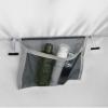 Outvita Oversize 2 Rooms Shower Tent, 7.5 FT Outdoor Pop up Changing Room, Instant Extra Wide Privacy Shelter for Camping Dressing Toilet Bathroom with Carry Bag, Blue & White view 4