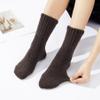 Zando Cozy Warm Winter Socks for Women Soft Slouch Fuzzy Socks Thick Comfy Fleece Socks for Girls Womens Wool Boot Socks Thanksgiving Socks Fall Long Socks C Coffee One Size view 2