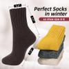 Zando Cozy Warm Winter Socks for Women Soft Slouch Fuzzy Socks Thick Comfy Fleece Socks for Girls Womens Wool Boot Socks Thanksgiving Socks Fall Long Socks C Coffee One Size view 4