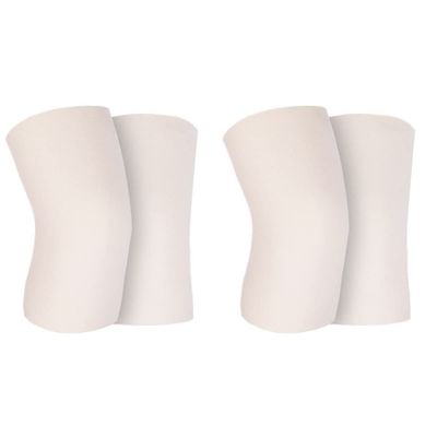 Healifty 4pcs Thermal Knee Pads for Seniors Warm Knee Sleeves for Joint Support Injury Prevention Lightweight Comfortable Fit for Running Dancing and More