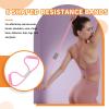 Figure 8 Resistance Band, Resistance Bands Elastic Band with Handles 8 Shaped Resistance Bands for Arms, Chest Expander, Yoga Gym Fitness Pulling Rope Exercise Bands for Back view 2