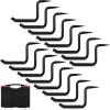 Amylove 16 Pcs 4 Inch Screw in Tree Steps for Hunting with Slip Bow Hunting Accessories Resistant Knurling Pattern for Tree Climbing, Self Tapping Screw Mount, Hold 705 Lbs view 1