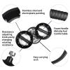 FIITY 18 Pounds Resistance Adjustable Burn Machine for Upper Body Strength Training, 360 Degree Rotating Grips, Multifunctional Spinning Rotator Machine for Forearm Trainer, Boxing, Workouts (Black) view 3