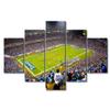 5 Panels American Tennessee Decor Wall Art Nissan Stadium Sports Canvas Printing Posters Picture Modern Artwork for Boys Bedroom Living Room Decorations Stretched and Framed Ready to Hang (60"Wx32"H) view 1