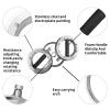FIITY 18 Pounds Resistance Adjustable Burn Machine for Upper Body Strength Training, 360 Degree Rotating Grips, Multifunctional Spining Rotator Machine for Forearm Trainer, Boxing, Workouts (Silver) view 3