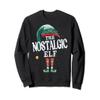 Nostalgic Elf Christmas Group Xmas Pajama Party Sweatshirt view 1