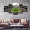 5 Pieces American Soccer Canvas Wall Art Century Link Field Seattle Soccer Team Art Print for Wall Decor Football Stadium Posters Gift for Men Boys Room House Wall Decorations Ready to Hang(60"Wx32"H) view 3