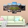 5 Panel Wall Art Raiders Sports Stadium Poster on Canvas Framed Art Sport Paintings Home Decor Nevada, US Artwork Canvas Art Picture Print for Modern Classroom Decor Framed Ready to Hang(60" Wx32 H) view 3