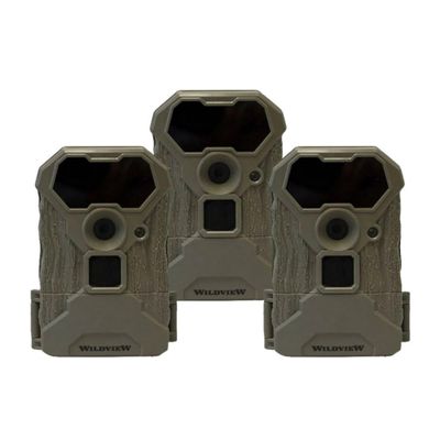 Stealth Cam Wildview 14 Trail Camera - 3 Pack,Gray