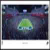 Buffalo Bills, Night Game (end zone) - 40.25x13.75-inch Standard Framed Print by Blakeway Panoramas view 1