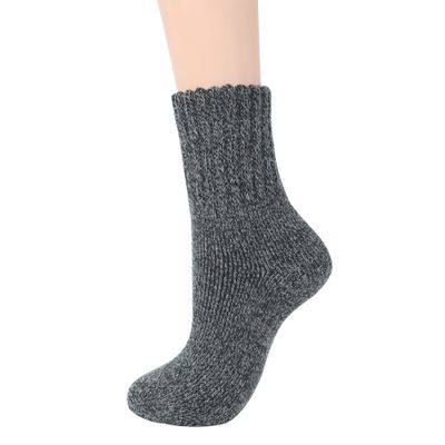 Zando Cozy Warm Winter Socks for Women Soft Slouch Fuzzy Socks Thick Comfy Fleece Socks for Girls Womens Wool Boot Socks Thanksgiving Socks Fall Long Socks C Dark Green One Size