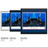Highmark Stadium, Home of the Buffalo Bills - 40.25x13.75-inch Standard Framed Print by Blakeway Panoramas view 2