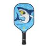 JOOLA Kids Pickleball Paddle - Megalodon Shark Edition - Youth Pickleball Paddle for Children - Lightweight Pickle Ball Racket with Small Grip, Pro Style 12mm Polymer Core & Fiberglass Face view 1