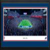 Buffalo Bills, Night Game (end zone) - 44x18-inch Double Mat, Deluxe Framed Picture by Blakeway Panoramas view 1