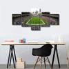 Soccer Wall Decor Seattle, Washington, USA 5 Pieces Canvas Wall Art Pictures for House Wall Decoration Soccer Game Paintings Prints Poster Century Link Field Artwork Framed Ready to Hang (50"Wx24"H) view 2