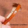 210cm Soft Leather Watch Band for Fossil ES3077 Es2830 Es3262 Es3060 21CM view 3