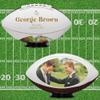 Personalized Football Best Man Wedding Message for Sports Fans Customized College Football Wedding Proposal Game Accessories Custom Sports Ball Fans Groomsmen Picture Accessories from Groom view 4