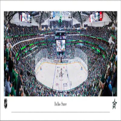 Dallas Stars - Unframed 40 x 13.5 NHL Poster by Blakeway Panoramas