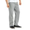 BasicList Men's Heavyweight Fleece Sweatpants - Open Bottom Thick Warm Cotton Blend Athletic with Pockets, Heather Gray, S view 2