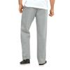 BasicList Men's Heavyweight Fleece Sweatpants - Open Bottom Thick Warm Cotton Blend Athletic with Pockets, Heather Gray, S view 4