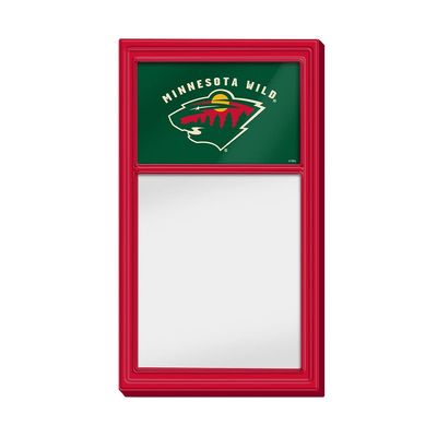 The Fan-Brand NHL for Minnesota Wild: Dry Erase Note Board - Sports Team Bar Sign Dcor: Home, Dorm, Garage, Office, Fan Cave