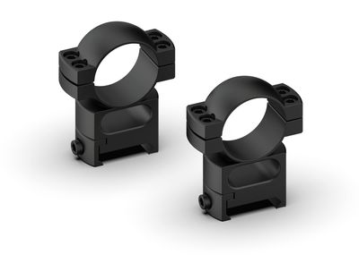 Monstrum Predator High Performance 7075 Aluminum Scope Rings | Picatinny Base | 1 inch | High Profile