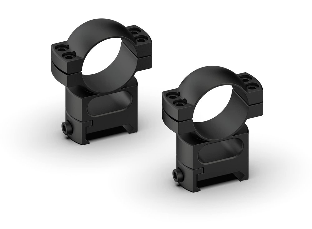 Monstrum Predator High Performance 7075 Aluminum Scope Rings | Picatinny Base | 1 inch | High Profile