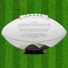 Personalized Football Coach Team Name for Son Nephew Sports Fans Customized To My Son Football Photo Game Accessories for Son from Dad Mom Custom Sports Ball Fans Picture Accessories view 2