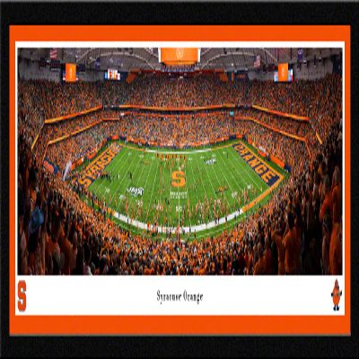 Syracuse Football - 42x15.5-inch Single Mat, Select Framed Picture by Blakeway Panoramas
