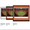 Syracuse Football - 42x15.5-inch Single Mat, Select Framed Picture by Blakeway Panoramas view 2