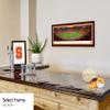 Syracuse Football - 42x15.5-inch Single Mat, Select Framed Picture by Blakeway Panoramas view 4